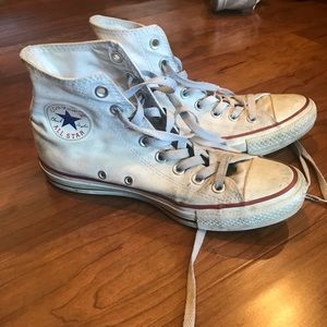 White high top converse
